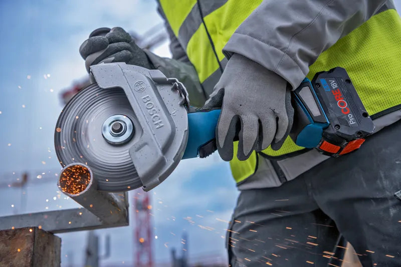 Bosch Professional GWS 18V-180 P Brushless Cordless Angle Grinder 18V BI-TURBO (Bare Tool Only)