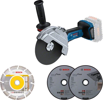 Bosch Professional GWS 18V-180 P Brushless Cordless Angle Grinder 18V BI-TURBO (Bare Tool Only)