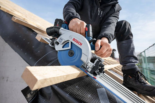 Bosch GKS 18V-57-2 GX Professional Brushless Cordless Plunge Circular Saw 18V, Guide Rail Compatible ( Bare Tool Only)