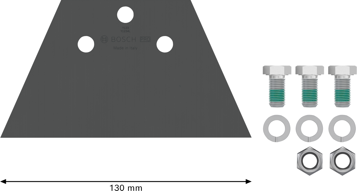Bosch PRO SDS plus Floor Scraper Replacement Set ( 2608690611 )