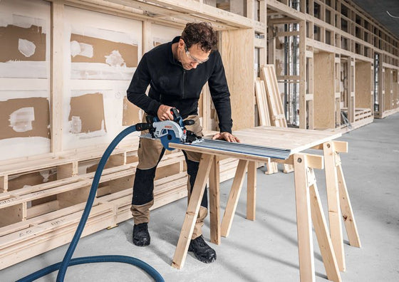 Bosch GKS 18V-57-2 GX Professional Brushless Cordless Plunge Circular Saw 18V, Guide Rail Compatible ( Bare Tool Only)