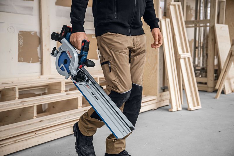 Bosch GKS 18V-57-2 GX Professional Brushless Cordless Plunge Circular Saw 18V, Guide Rail Compatible ( Bare Tool Only)