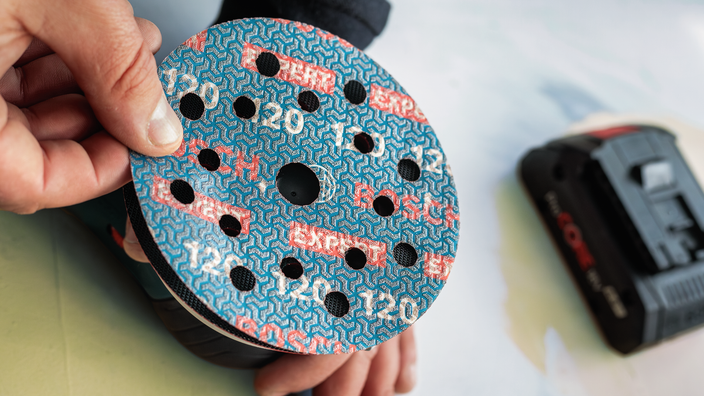 Bosch EXPERT O780 Foil Sanding Disc 125mm / 150mm
