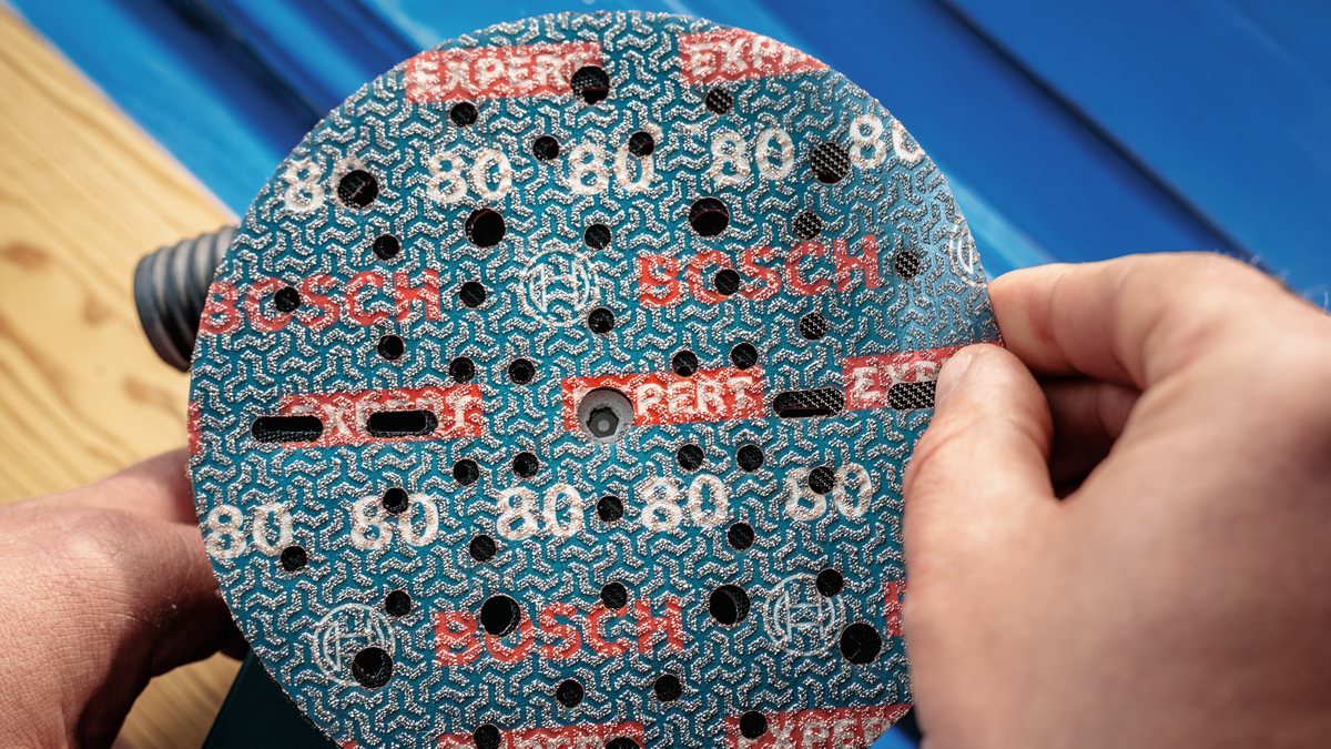 Bosch EXPERT O780 Foil Sanding Disc 125mm / 150mm