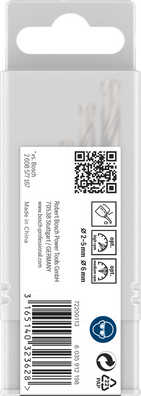 Bosch PRO Metal HSS-G Twist Drill Bit Set, 5 pcs ( 2607019114 )
