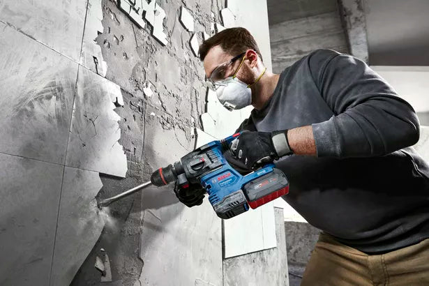 Bosch GBH 18V-22 X Professional Cordless Brushless Rotary Hammer 18V Bare Tool, OneChuck System