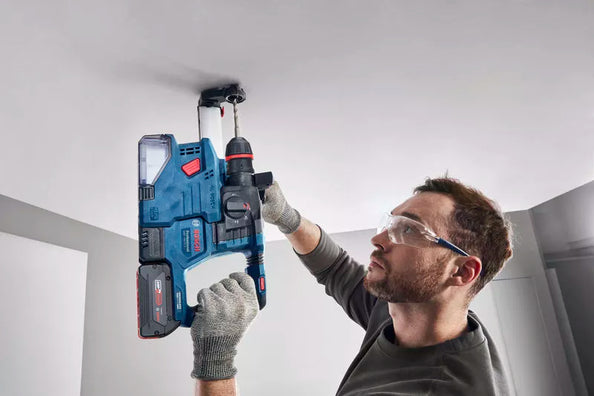 Bosch GBH 18V-22 X Professional Cordless Brushless Rotary Hammer 18V Bare Tool, OneChuck System