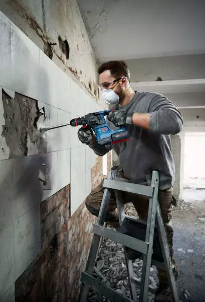Bosch GBH 18V-22 X Professional Cordless Brushless Rotary Hammer 18V Bare Tool, OneChuck System