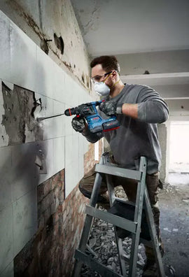 Bosch GBH 18V-22 X Professional Cordless Brushless Rotary Hammer 18V Bare Tool, OneChuck System