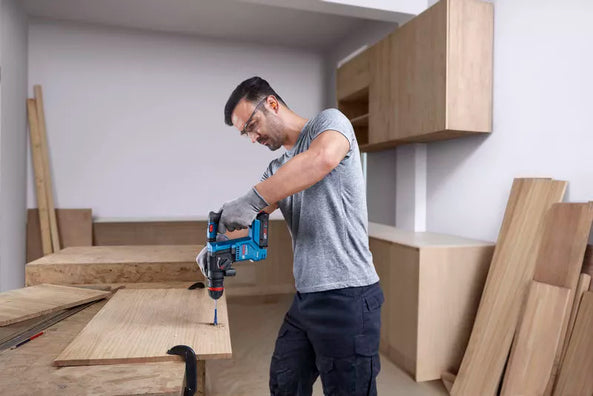 Bosch GBH 18V-18 X Professional Cordless Brushless Rotary Hammer 18V Bare Tool, OneChuck System