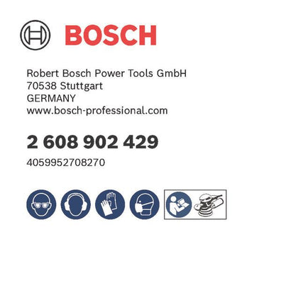 Bosch EXPERT O780 Foil Sanding Disc 125mm Set ( 55pcs) ( 2608902429 )