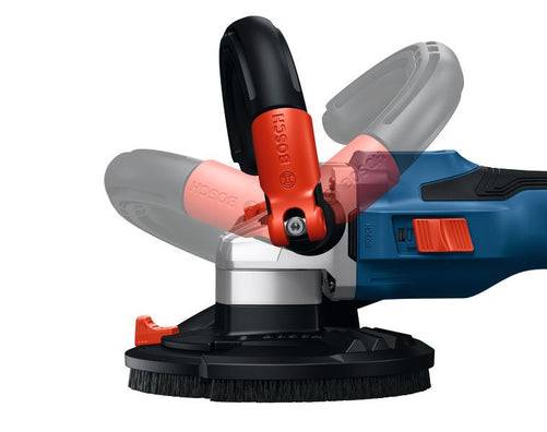 Bosch GBR 18V-15 S Brushless Cordless Concrete Grinder, up to 1500W power (Bare Tool Only)
