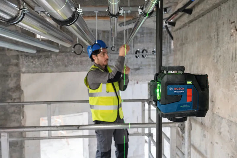 Bosch GLL 90-33 XG Professional Line Laser (Green), 3x 360°