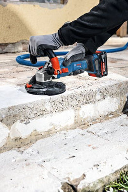 Bosch GBR 18V-15 S Brushless Cordless Concrete Grinder, up to 1500W power (Bare Tool Only)
