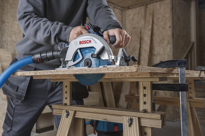 Bosch GKS 18V-68-2 Professional Brushless Cordless Circular Saw 18V, up to 1500W power ( Bare Tool Only)