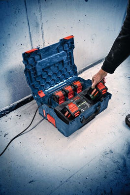 Bosch Professional EXAL18V2-320 18V Ultra-Fast Parallel Charger, 2x16A