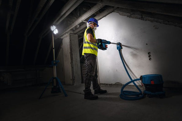 Bosch GLT 18V-5000 Professional Cordless LED Jobsite / Tower Work Light, 5000/2500/1000 Lumens, IP54 18V (Bare Tool Only)