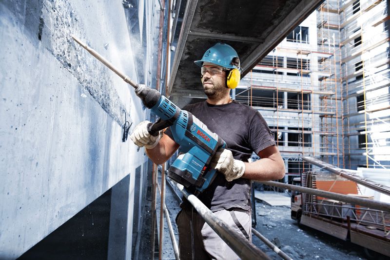Bosch GBH 8-45 DV Professional Rotary Hammer with SDS max (1,500W) (Heavy Duty)