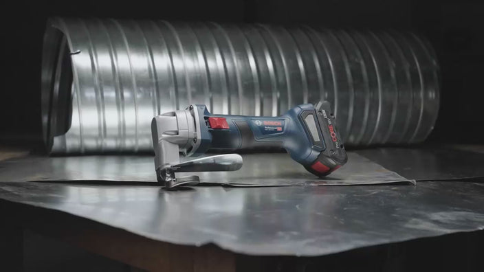 Bosch GSC 18V-16 E Brushless Cordless Metal Shear, up to 700W power (Bare Tool Only)