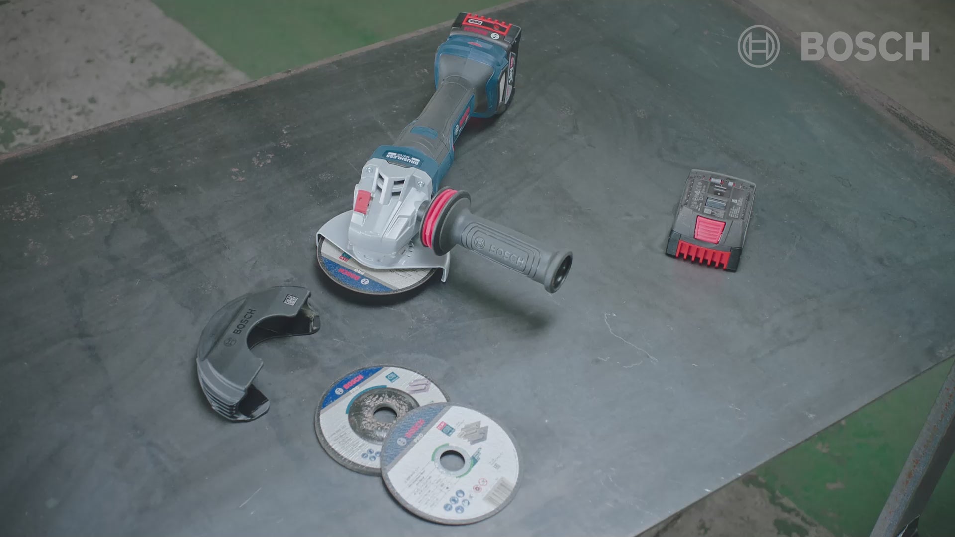Bosch PRO GWS 18V-11 PS Brushless Cordless 100mm (4