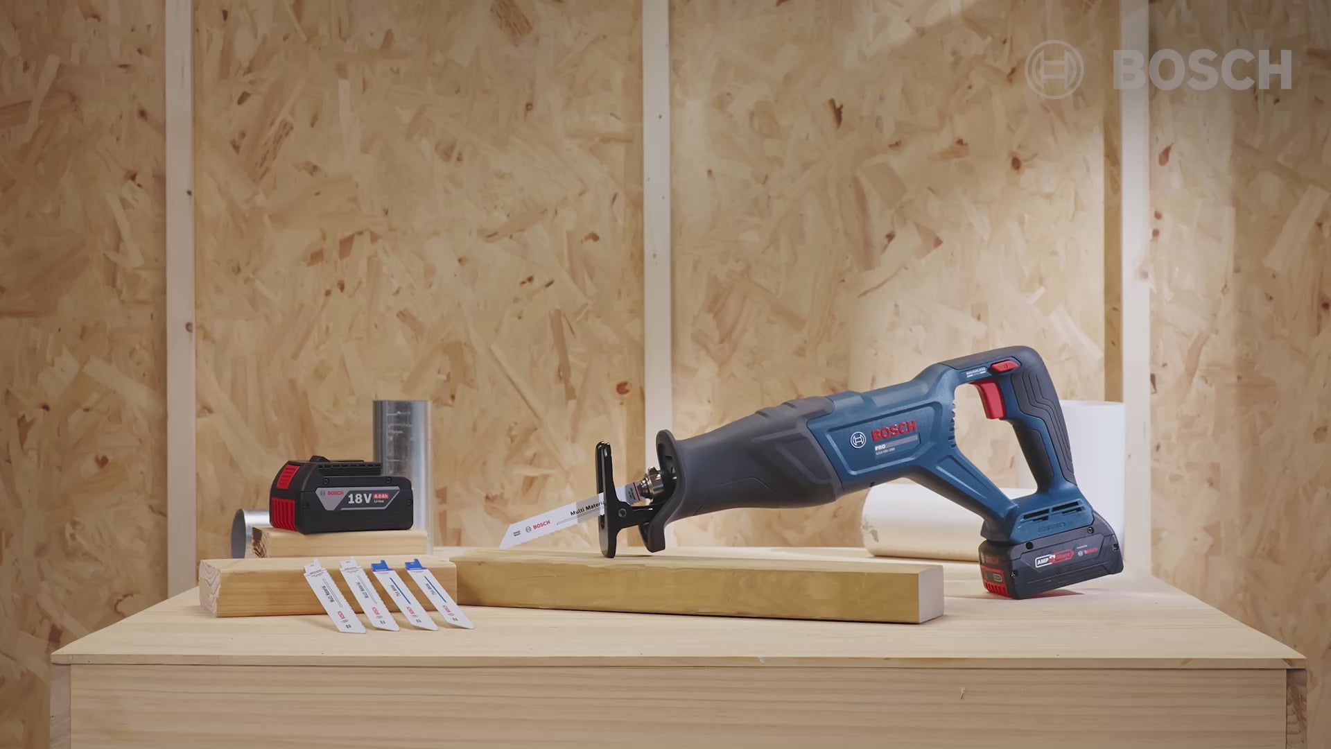 Bosch PRO GSA 18V-280 Brushless Cordless Reciprocating Saw 18V (Bare Tool Only)