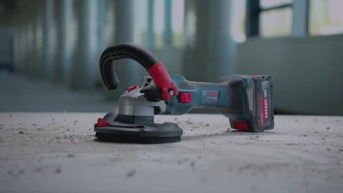 Bosch GBR 18V-15 S Brushless Cordless Concrete Grinder, up to 1500W power (Bare Tool Only)