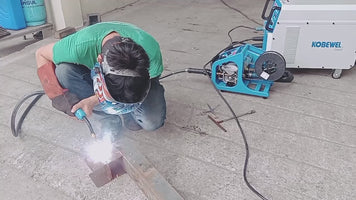 KOBEWEL MIG / MAG Inverter Arc Welding Machine, with Separate Wire Feeder (Made in Japan)