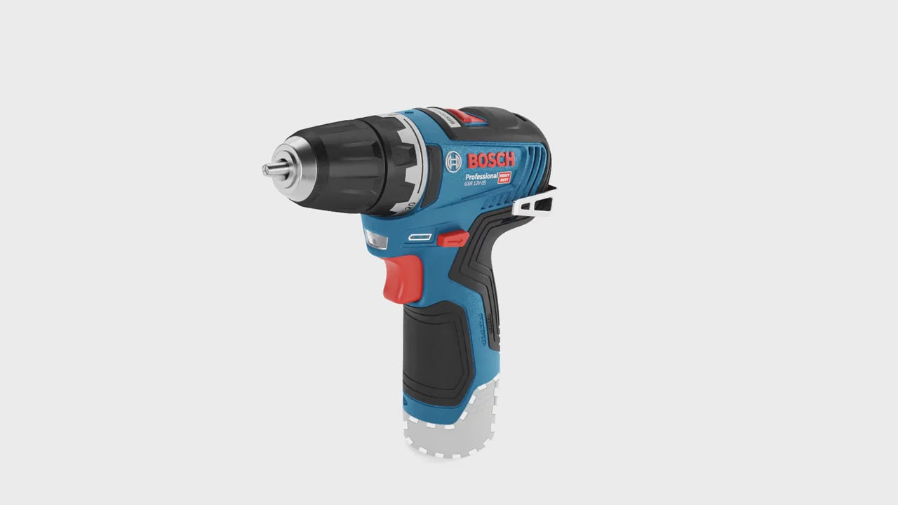 Bosch GSR 12V-32 Professional Brushless Motor Cordless Drill / Driver with Kick Back Control, 12V (Bare Tool Only)