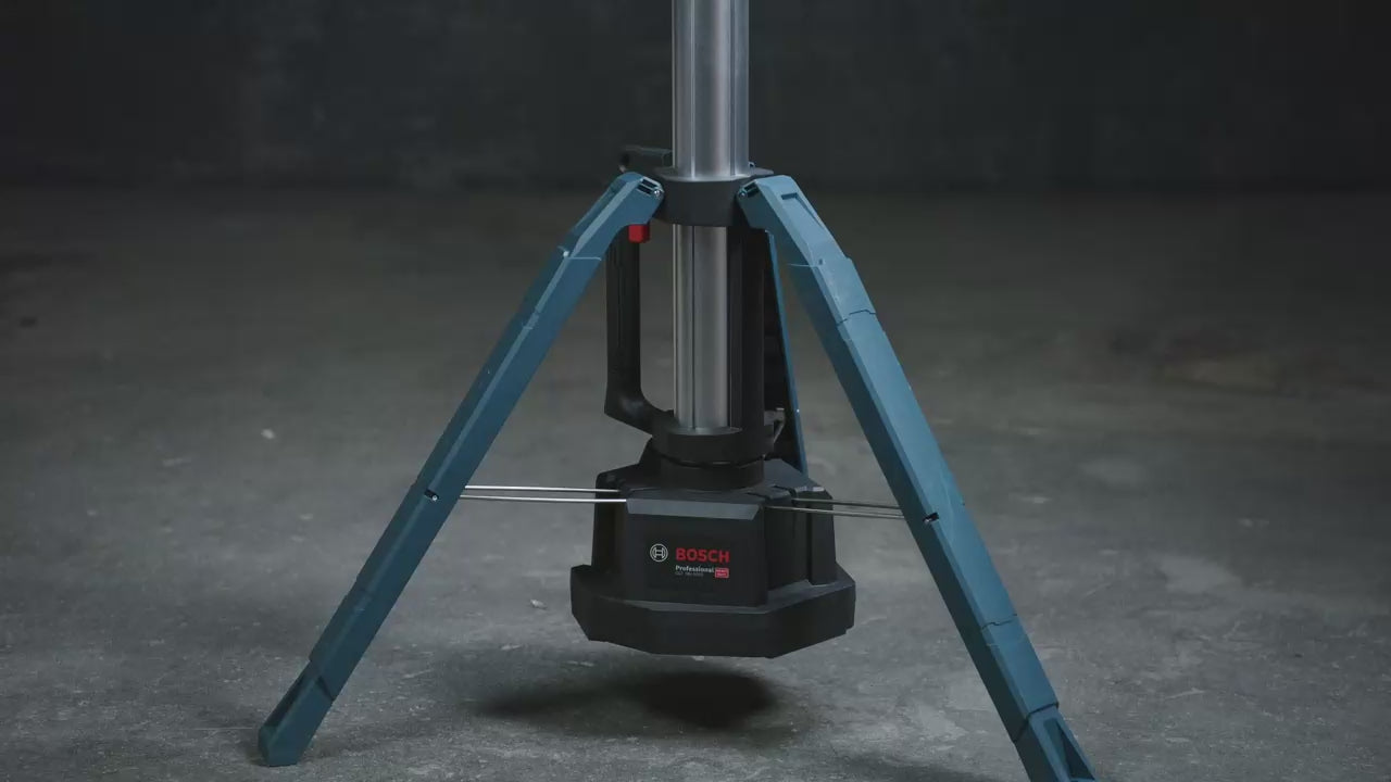 Bosch GLT 18V-5000 Professional Cordless LED Jobsite / Tower Work Light, 5000/2500/1000 Lumens, IP54 18V (Bare Tool Only)