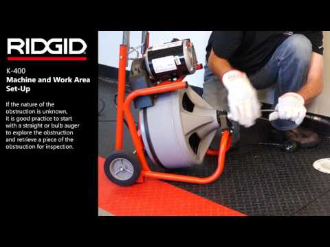 Ridgid K-400 Drum Machine ( 230V ) ( 27038 )