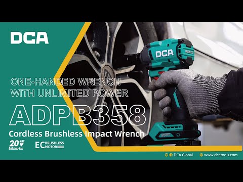 DCA ADPB358-EM Cordless Brushless 1/2