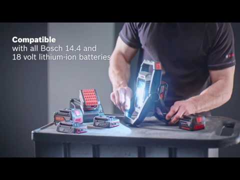 Bosch GLI 18V-1900 Professional 18V Cordless LED Floodlight / Work Light (Bare Tool Only)