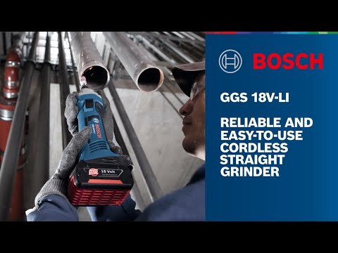 *CLEARANCE* Bosch GGS 18V-Li 18V Cordless Straight Grinder (Bare Tool Only)