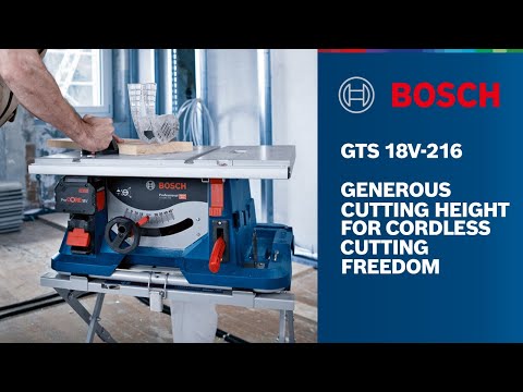 Bosch GTS 18V-216 Brushless Cordless Bi-Turbo Table Saw 18V ( Bare Tool Only )