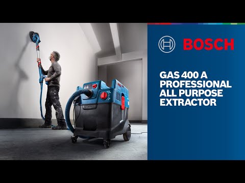 Bosch Heavy Duty GAS 400 A All Purpose Wet and Dry Dual (2-in-1) Vacuum Cleaner 40L, with Power Socket 1,200W