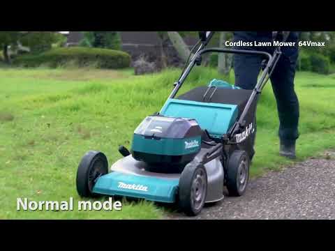 Makita LM004JB101 Cordless Brushless Lawn Mower 530mm (21″) 64Vmax XGT, Self Propelled, Kit Set