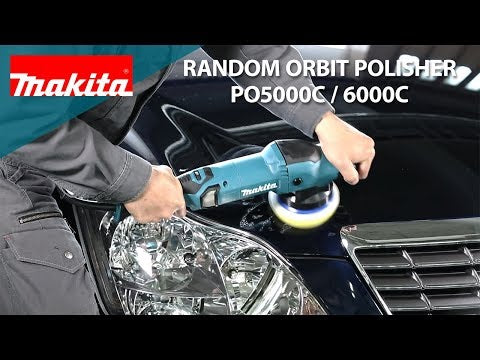 Makita PO5000C Random Orbit Polisher 125mm (5″) 900W