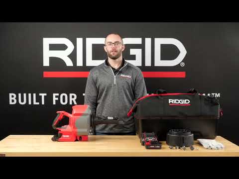 RIDGID K-46 Cordless SinkSnake™ Deluxe Cordless Sink Machine Kit (¾