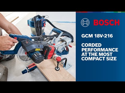 Bosch GCM 18V-216 Professional Cordless Brushless BI-TURBO Miter Saw 18V (Bare Tool Only)