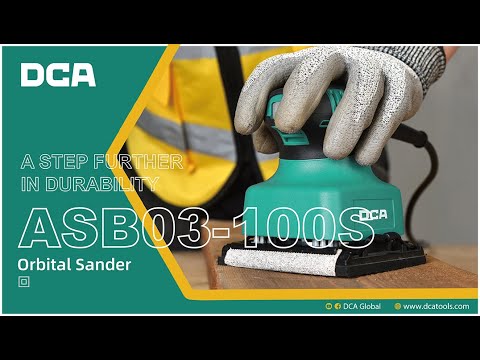 DCA ASB03-100S Orbital Sander (240W)