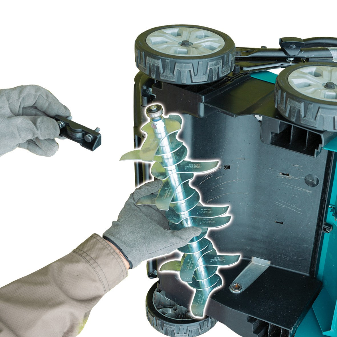 Makita UV001GM201 Brushless Cordless Scarifier 40Vmax XGT Li-ion Kit Set