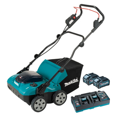 Makita UV001GM201 Brushless Cordless Scarifier 40Vmax XGT Li-ion Kit Set