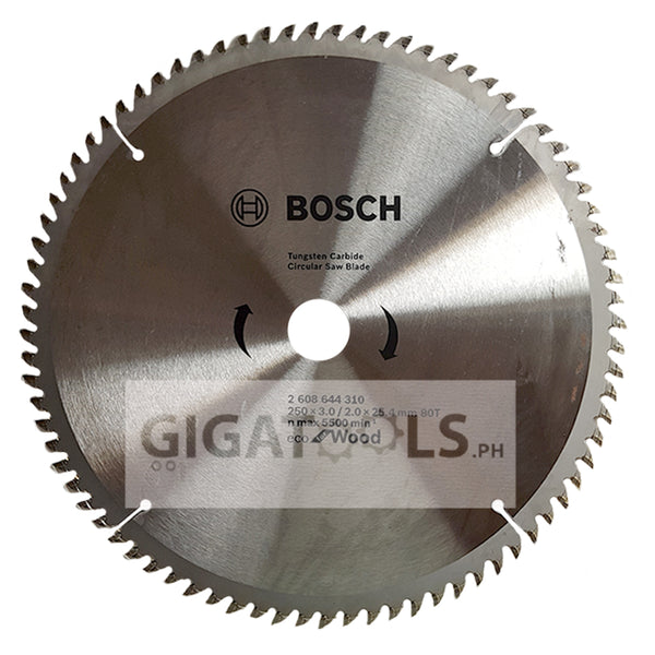 Bosch (10" x 80T) Circular Saw Blade for Wood ( 2608644310 ) - GIGATOOLS.PH