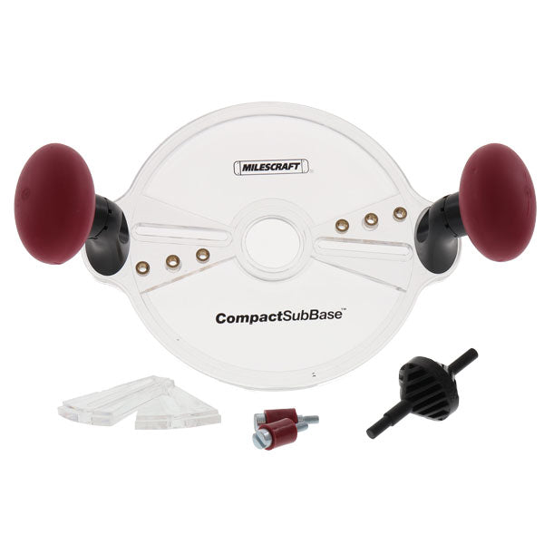 Milescraft CompactSubBase Compact Router / Trimmer Attachment (1225)