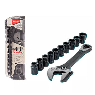 Makita B-65458 - 11pcs Pass-thru Wrench Set