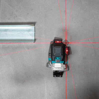 Makita SK700D Rechargeable Cordless Red Multi Line Laser 360° 3‑Plane 12Vmax CXT Li-Ion (Bare Tool)