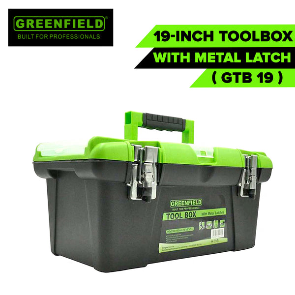 Greenfield 19-inch Toolbox with Metal Latch ( GTB 19 )