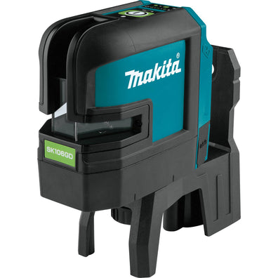 Makita SK106GDZ Rechargeable Cordless Self‑Leveling Cross‑Line/4‑Point Green Beam Laser 12Vmax CXT™ Li-Ion (Bare Tool) Made in Japan