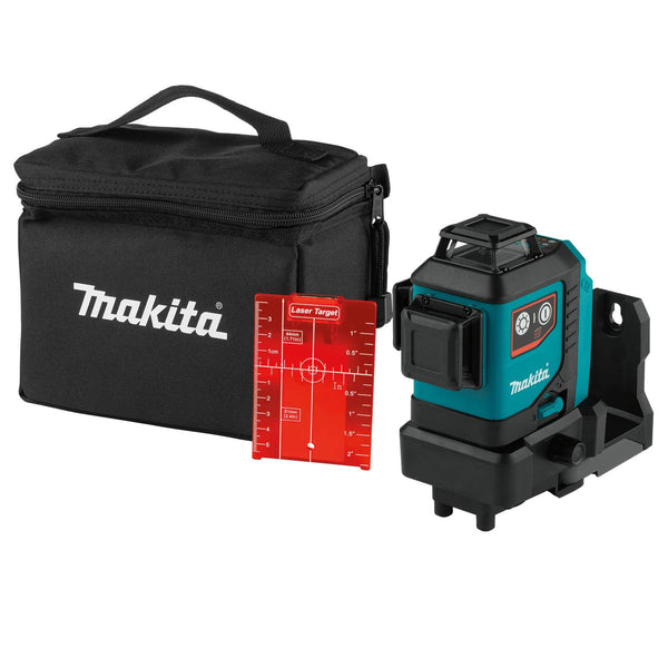 Makita SK700D Rechargeable Cordless Red Multi Line Laser 360° 3‑Plane 12Vmax CXT Li-Ion (Bare Tool)