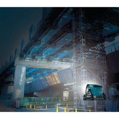 Makita DML809 Corded / Cordless L.E.D Work Light ( 10,000 lumens ) AC / 2x18V / 14.4V LXT Li-Ion (Bare Tool Only)